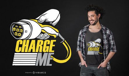 Design de t-shirt de citações de carro elétrico Design de t-shirt de citações de carro elétrico