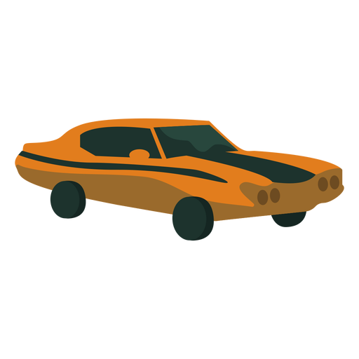 Apartamento carro antigo dos anos 70 Desenho PNG