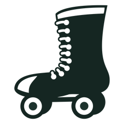 Curso de patins dos anos 70 Desenho PNG
