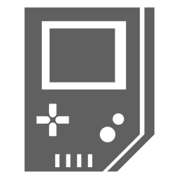 Gameboy de 8 bits de los 80