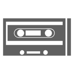 Fita cassete dos anos 80 Desenho PNG