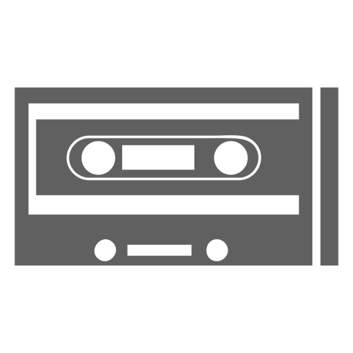 80s cassette tape PNG Design
