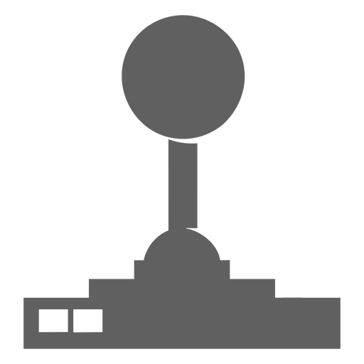 Controlador de joystick de los 80 Diseño PNG
