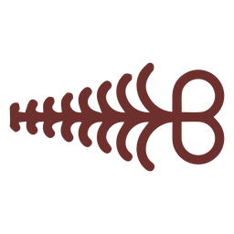 African symbol fern stroke Transparent PNG
