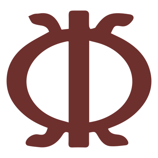 Afrikanischer Symbol-Wawa-Baum-Samenschlag PNG-Design