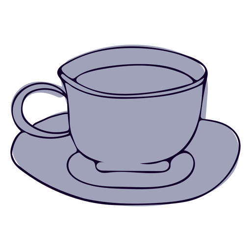 Ilustração da xícara de café Desenho PNG