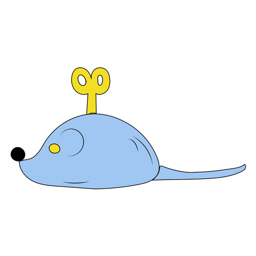 Ilustração de mouse mecânico