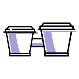 Musik Bongo Schlagzeug Instrumentensymbol PNG-Design