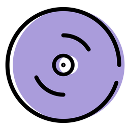 Ícone de instrumento de prato de travamento de música Desenho PNG Transparent PNG