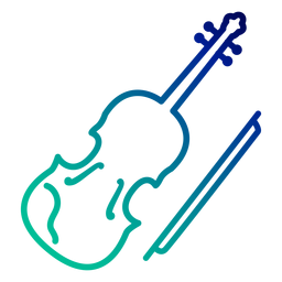 Geigenverlauf PNG-Design