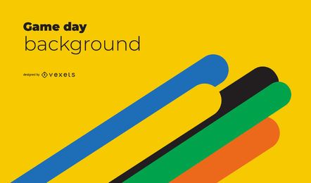 Tokyo 2020 Yellow Background Design Tokyo 2020 Yellow Background Design