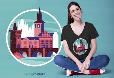 Prague t-shirt design