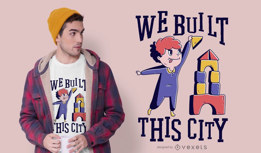 Built this city t-shirt design Built this city t-shirt design
