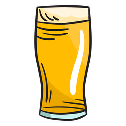 Irische Biergetränkebrauillustration PNG-Design