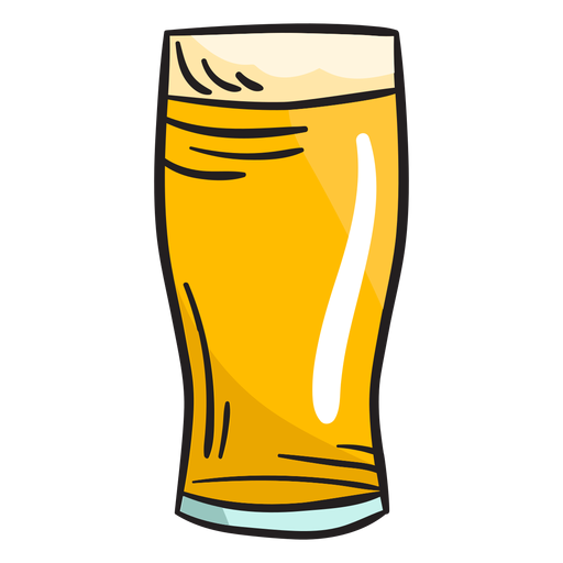 Ilustraci?n de bebida de cerveza irlandesa Diseño PNG