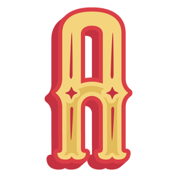 Mexican abc letter a icon Mexican abc letter a icon