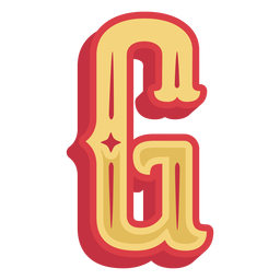 Mexican abc letter g icon Mexican abc letter g icon