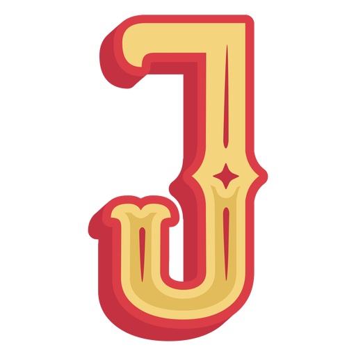 Mexican abc letter j icon PNG Design
