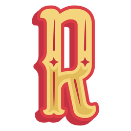 Icono de letra r abc mexicana Icono de letra r abc mexicana