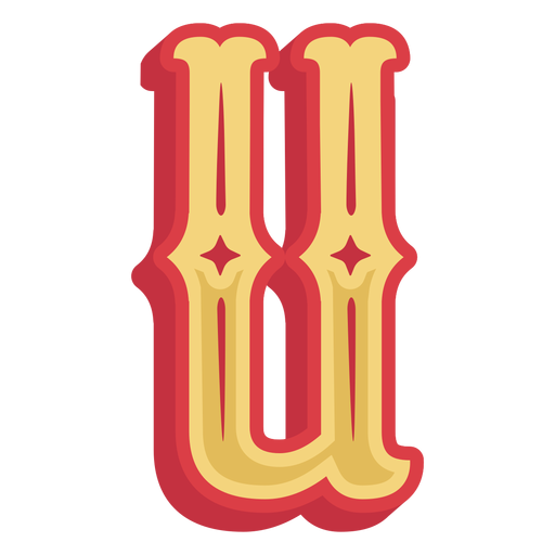 Download Mexican abc letter u icon - Transparent PNG & SVG vector file