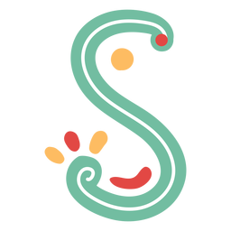 Mexican letter abc s icon Transparent PNG