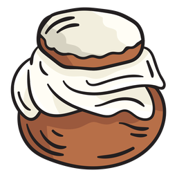 Ilustración tradicional de pote de miel sueco Diseño PNG