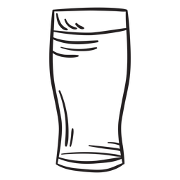 Beer craft brew stroke PNG Design Transparent PNG