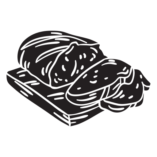 Bread food rye finnish illustration PNG Design