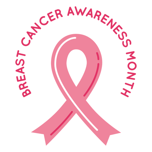 Breast cancer awareness month PNG Design