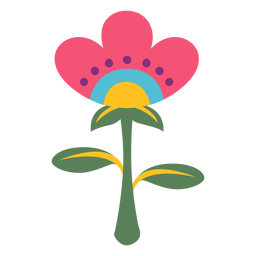 Ilustração de planta do festival de flores no México Desenho PNG