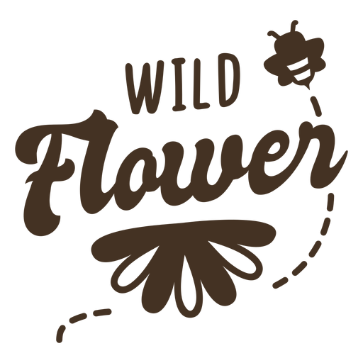 Flying Bee Flower Lettering Png And Svg Design For T Shirts