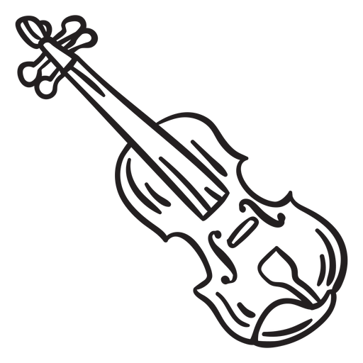 Volksmusik Geige Geigenschlag PNG-Design
