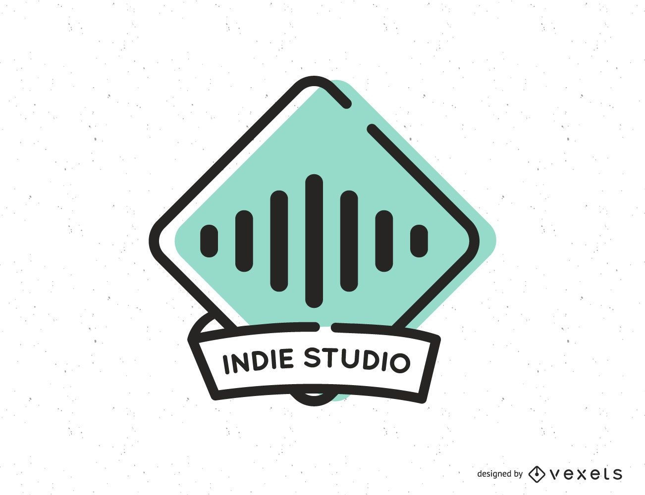 Design de logotipo de estúdio de música