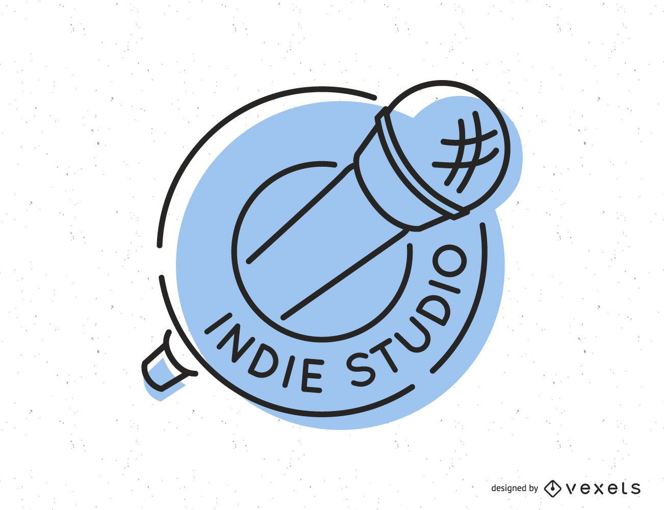 Design de logotipo de estúdio independente