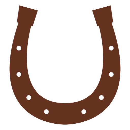 Ilustra??o de cavalo de casco em ferradura Desenho PNG