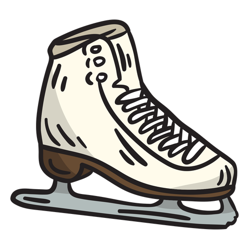 Ice skate blade illustration Transparent PNG & SVG vector file