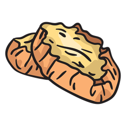 Ilustração de torta pastosa da Carélia Desenho PNG