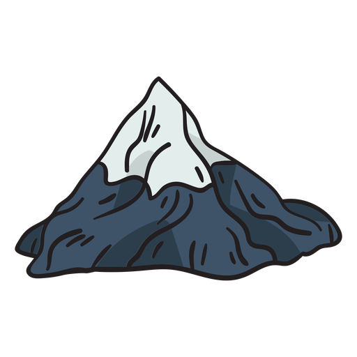 Mountain matterhorn iconic popular illustration