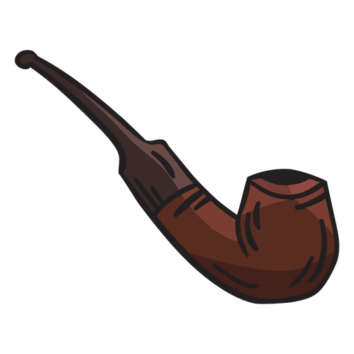 Pipe smoking tobacco ireland illustration PNG Design