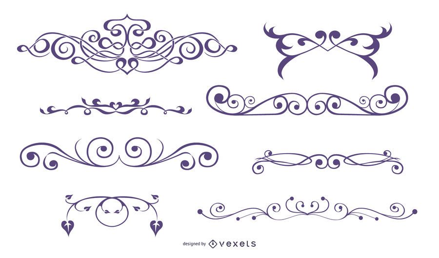 Flourishes Vector Download