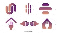 Abstract Symbols Vector Download