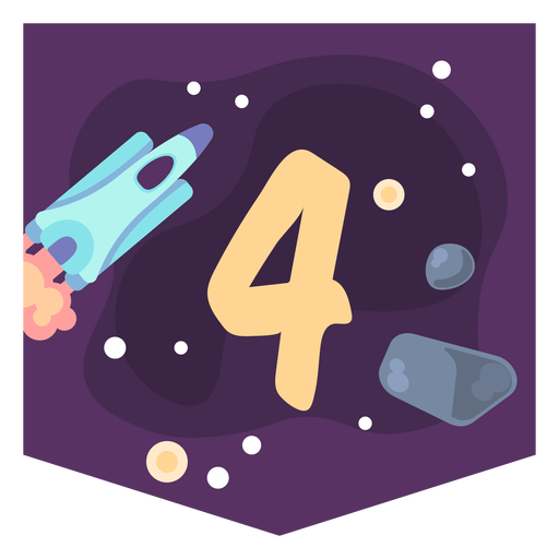 Space number 4 banner