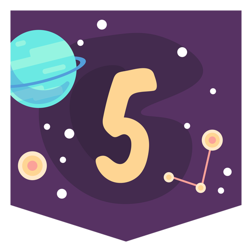 Space number 5 banner