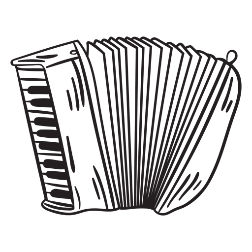 Download Squeeze box accordion instrument stroke - Transparent PNG ...