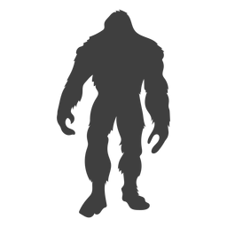 Pé grande peludo preto liso Desenho PNG