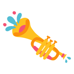 Ilustración de instrumento musical trompeta mariachi Ilustración de instrumento musical trompeta mariachi