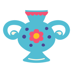 Ilustração das alças do recipiente do vaso Desenho PNG