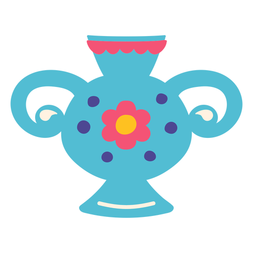 Vasenbehälter behandelt Illustration PNG-Design