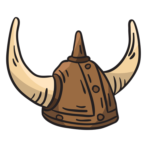 Viking Helmet Horns Armor Illustration Transparent Png Svg