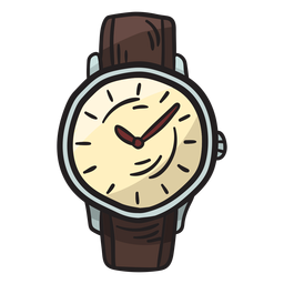 Watch accessory traditional illustration Watch accessory traditional illustration